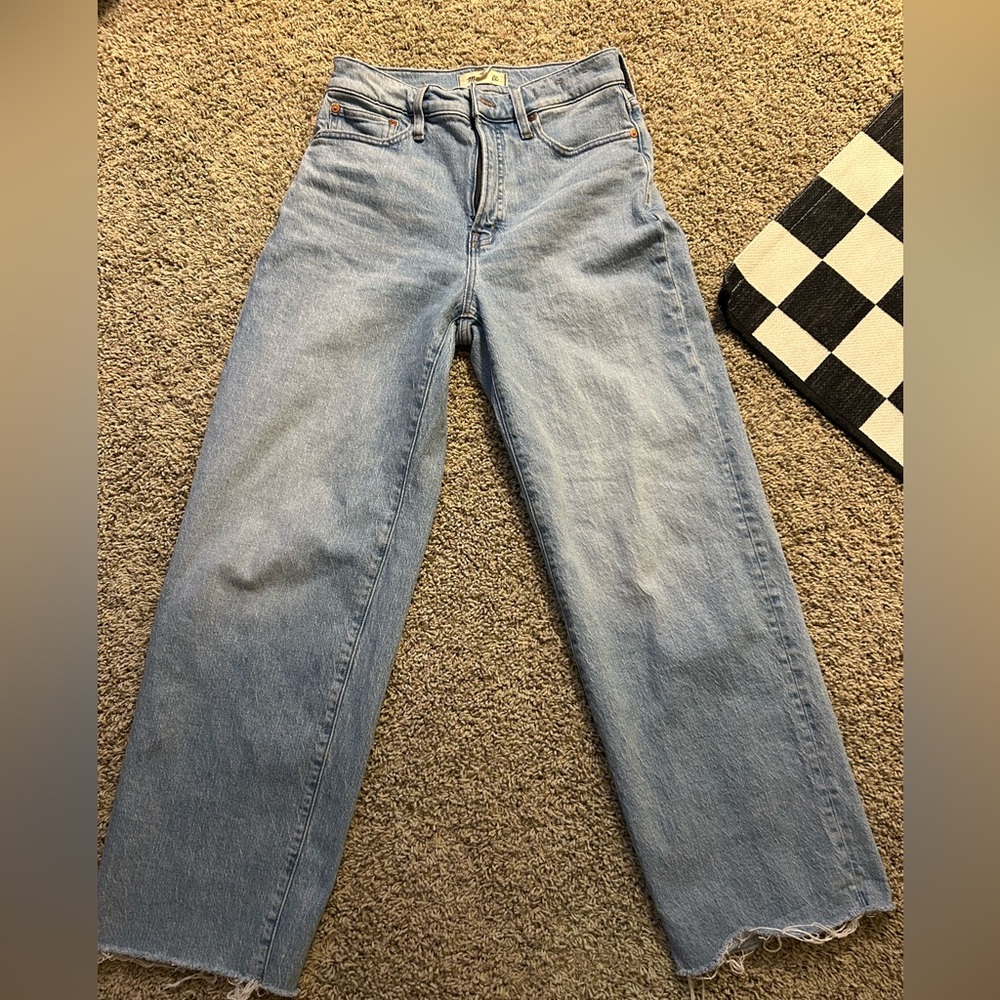Madewell perfect vintage wide leg crop